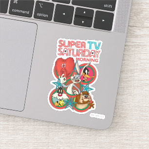LOONEY TUNES™ Super TV Saturday Morning Sticker