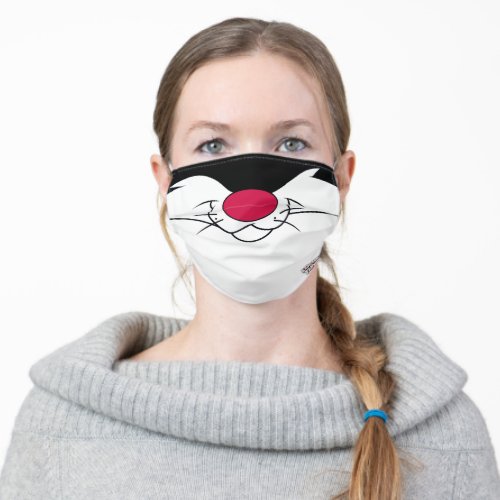 LOONEY TUNES  SYLVESTER ADULT CLOTH FACE MASK