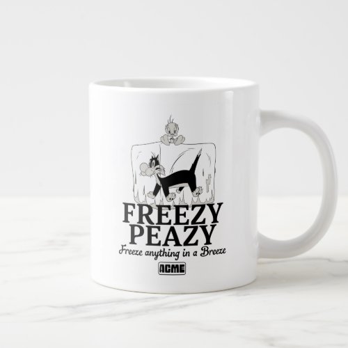 LOONEY TUNES  SYLVESTER  TWEETY Freezy Peazy Giant Coffee Mug