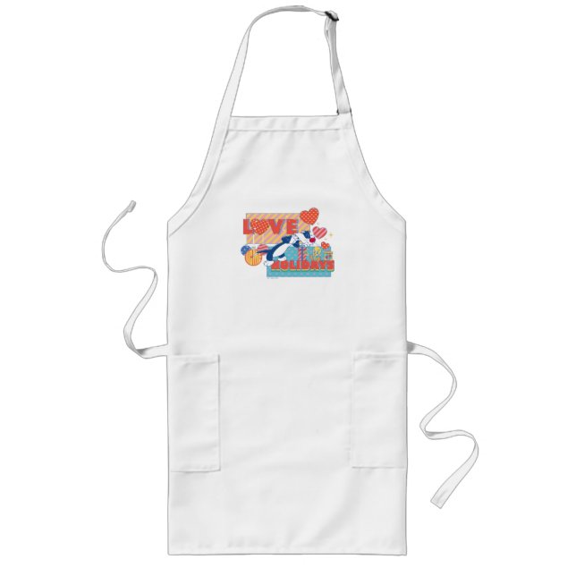 LOONEY TUNES™ | SYLVESTER™ & TWEETY™Love Holidays Long Apron (Front)