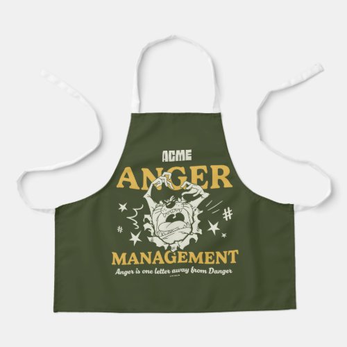 LOONEY TUNES TAZ ACME Anger Management Apron