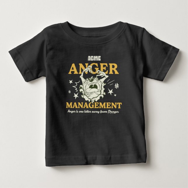 LOONEY TUNES™ |TAZ™ ACME Anger Management Baby T-Shirt (Front)