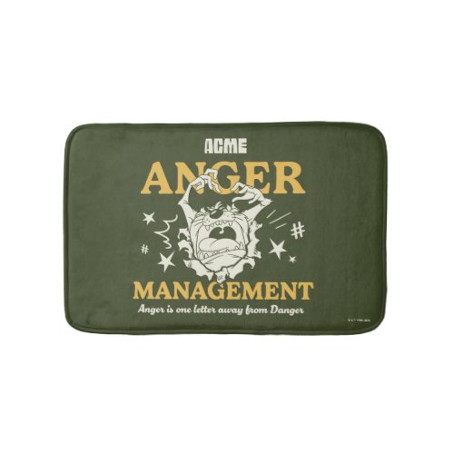 LOONEY TUNES TAZ ACME Anger Management Bath Mat