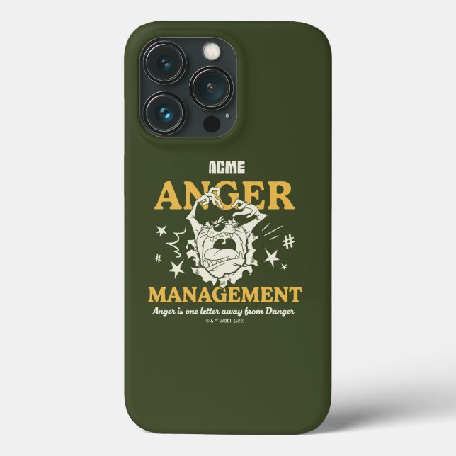 LOONEY TUNES™ |TAZ™ ACME Anger Management Case-Mate iPhone Case (Back)