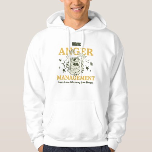 LOONEY TUNES TAZ ACME Anger Management Hoodie