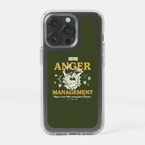 LOONEY TUNES TAZ ACME Anger Management Speck iPhone 13 Pro Case