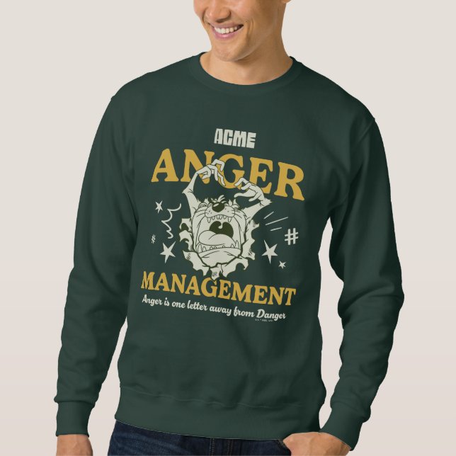 LOONEY TUNES™ |TAZ™ ACME Anger Management Sweatshirt (Front)