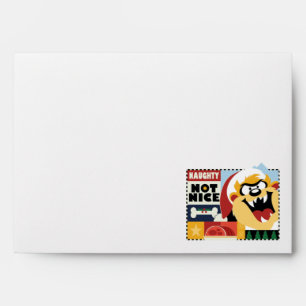 LOONEY TUNES™ TAZ™ Naughty Not Nice Envelope