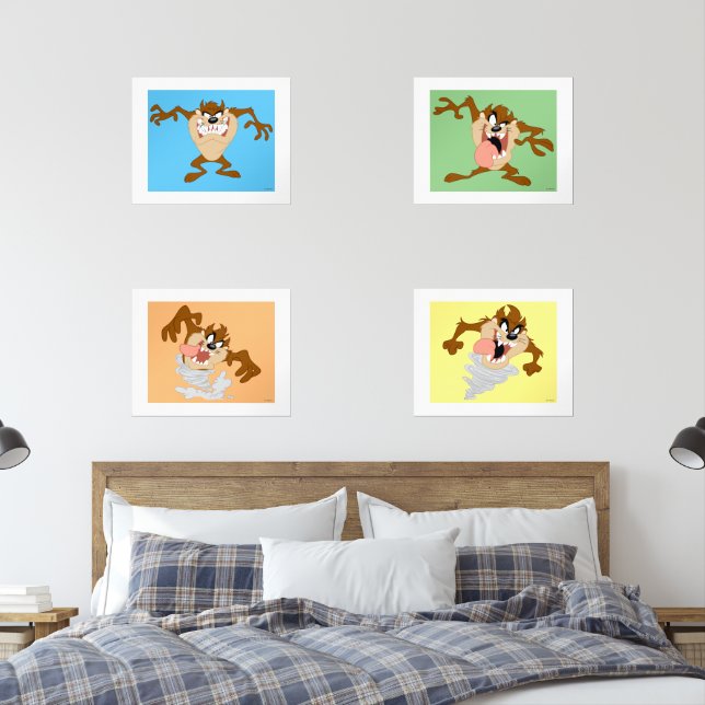 LOONEY TUNES™ TAZ™ WALL ART SETS (Bedroom)