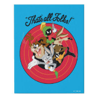 LOONEY TUNES™ "THAT'S ALL FOLKS!™" Bullseye Group
