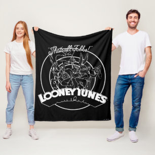 LOONEY TUNES™ THAT'S ALL FOLKS!™ FLEECE BLANKET