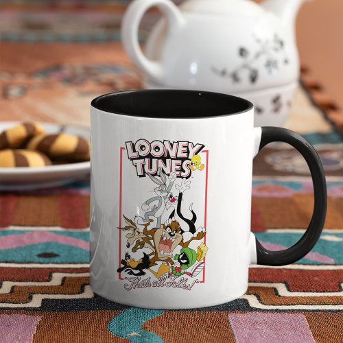 LOONEY TUNES THATS ALL FOLKS Group Stack Mug