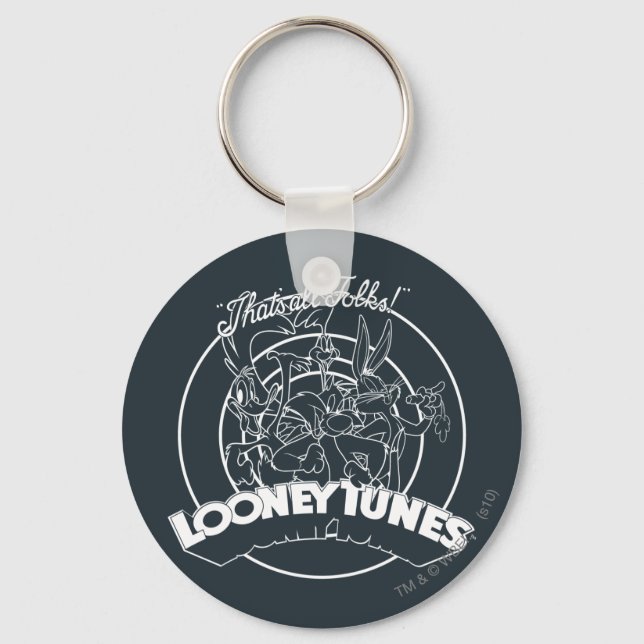 LOONEY TUNES™ THAT'S ALL FOLKS!™ KEYCHAIN (Front)