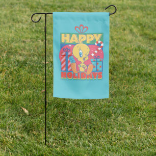 LOONEY TUNES™ TWEETY™ Happy Holidays Garden Flag