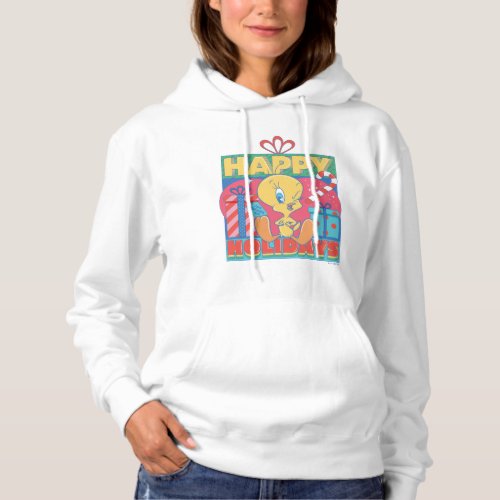 LOONEY TUNES  TWEETY Happy Holidays Hoodie