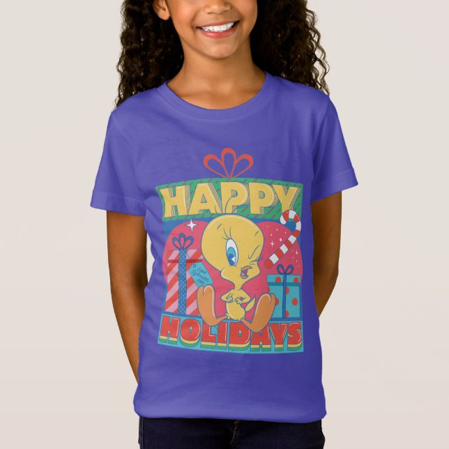 LOONEY TUNES™ | TWEETY™ Happy Holidays T-Shirt (Front)