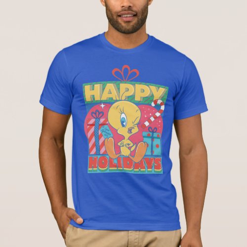 LOONEY TUNES  TWEETY Happy Holidays T_Shirt