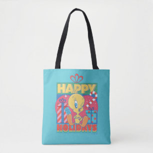 LOONEY TUNES™   TWEETY™ Happy Holidays Tote Bag