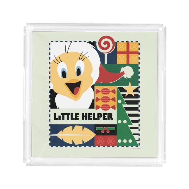 LOONEY TUNES™ TWEETY™ Little Helper Acrylic Tray (Front)