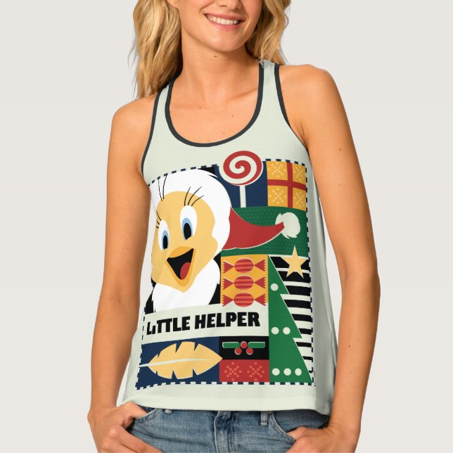 LOONEY TUNES™ TWEETY™ Little Helper Tank Top (Front)