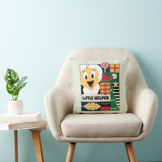 LOONEY TUNES™ TWEETY™ Little Helper Throw Pillow (Chair)