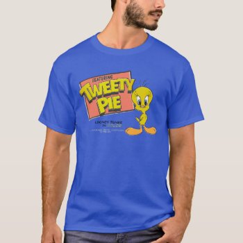 Looney Tunes™ Tweety™ Retro Lobby Card T-shirt by looneytunes at Zazzle