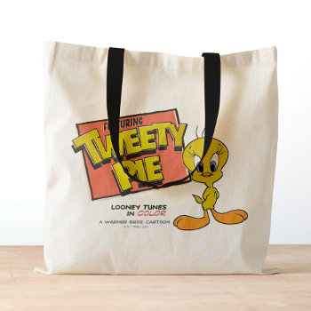 Looney Tunes™ Tweety™ Retro Lobby Card Tote Bag by looneytunes at Zazzle