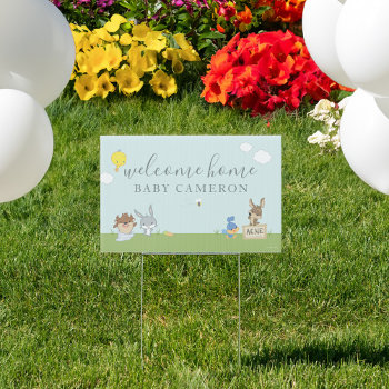 Looney Tunes Welcome Home Baby Sign by looneytunes at Zazzle