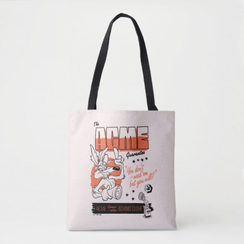 LOONEY TUNES  WILE E COYOTE ACME Boxing Glove Tote Bag