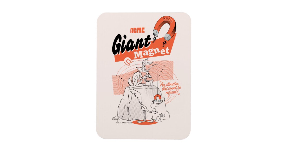 LOONEY TUNES™, WILE E. COYOTE™ ACME Giant Magnet