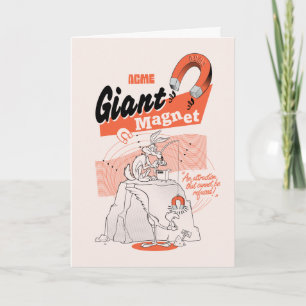 LOONEY TUNES™ WILE E. COYOTE™ ACME Giant Magnet Card
