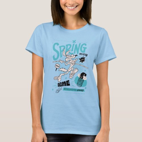 LOONEY TUNES  WILE E COYOTE Spring Into Action T_Shirt