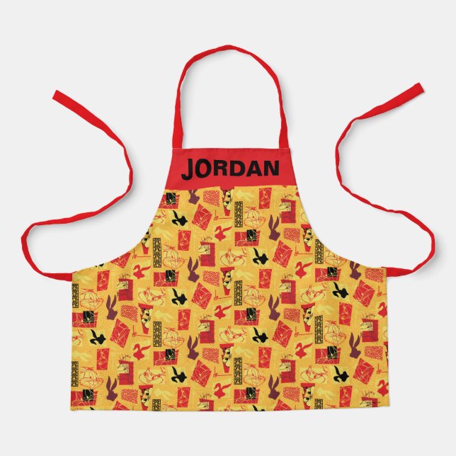LOONEY TUNES™ | Year of the Rabbit Pattern Apron (Front)