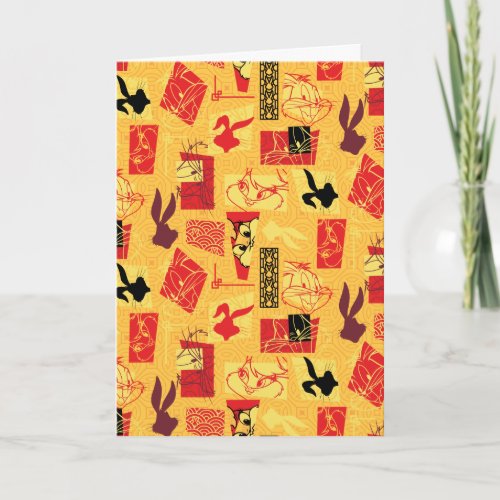 LOONEY TUNESâ  Year of the Rabbit Pattern Card