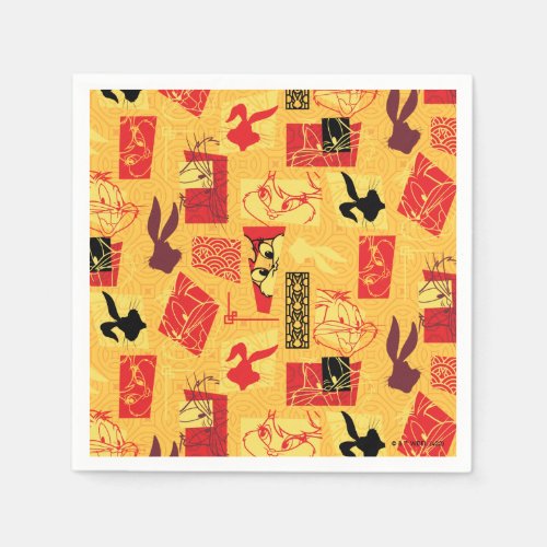 LOONEY TUNES  Year of the Rabbit Pattern Napkins