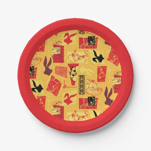 LOONEY TUNES  Year of the Rabbit Pattern Paper Plates