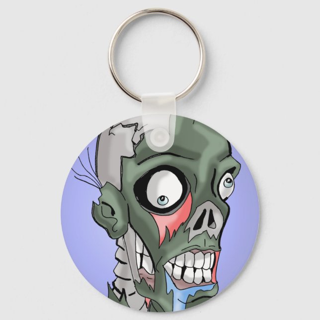 Looney Zombie Keychain (Front)
