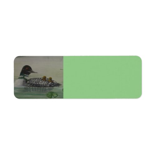 Loons Return Address Labels