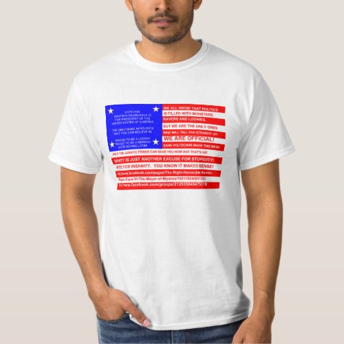 LOONY FLAG OF A MERKA T_Shirt