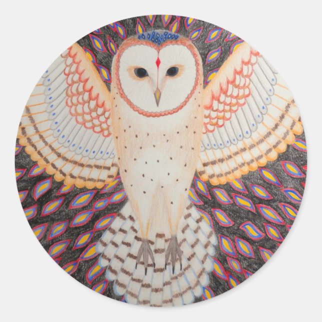 loop classic round sticker (Front)