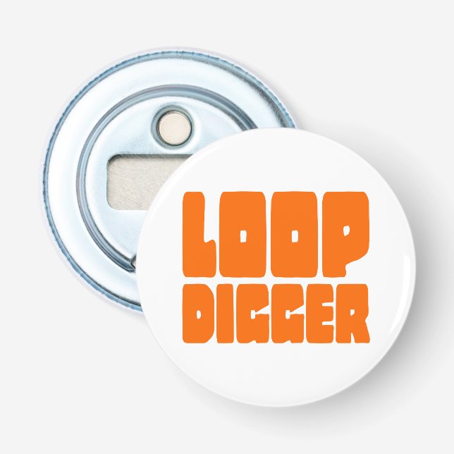 LOOP DIGGER BOTTLE OPENER (Front)