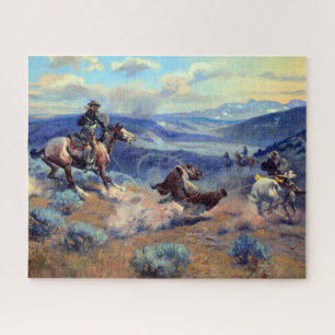 Loops and Swift Horses Are Surer than Lead 1916 Jigsaw Puzzle