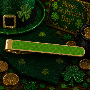 Loops of Limerick Gold Finish Tie Bar