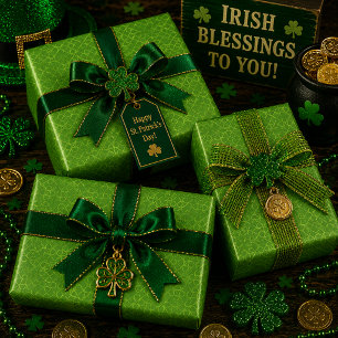 Loops of Limerick Wrapping Paper Sheets