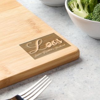 LOOS ENGRAVED CUTTING BOARD