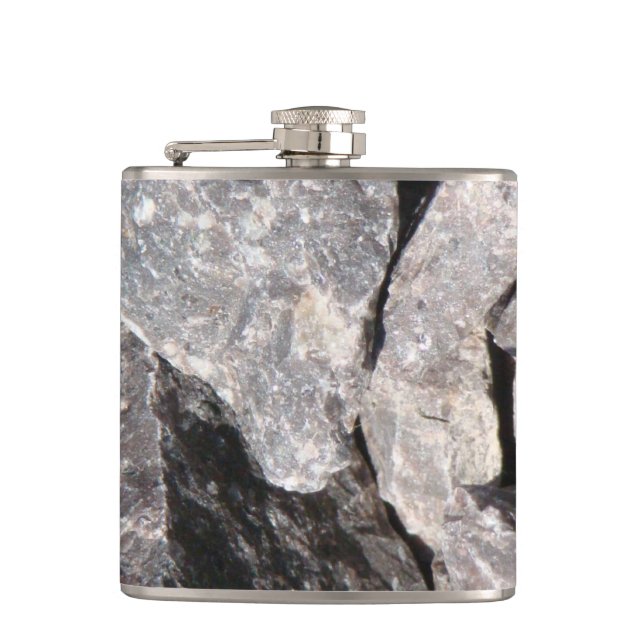Loose Granite Rock Flask (Front)