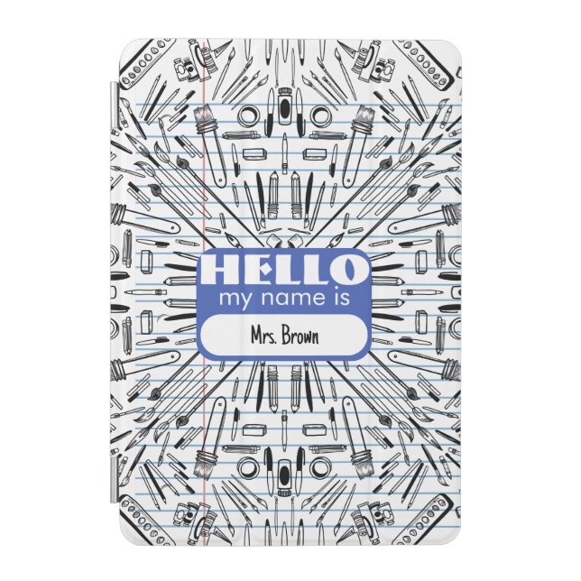 Loose leaf iPad mini cover (Front)