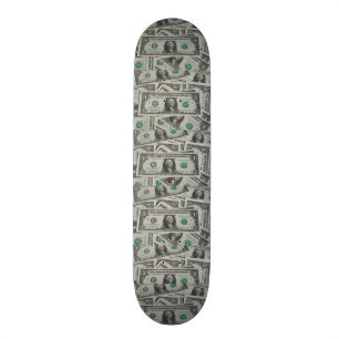 Loose money skateboard deck