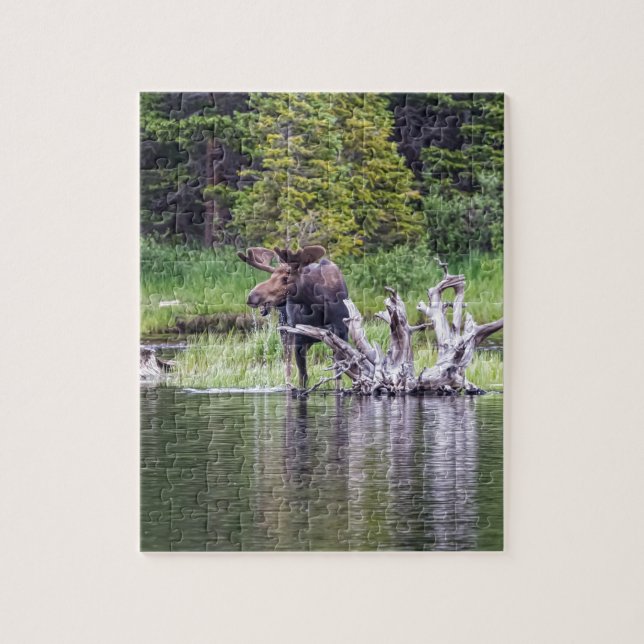 Loose Moose Jigsaw Puzzle (Vertical)