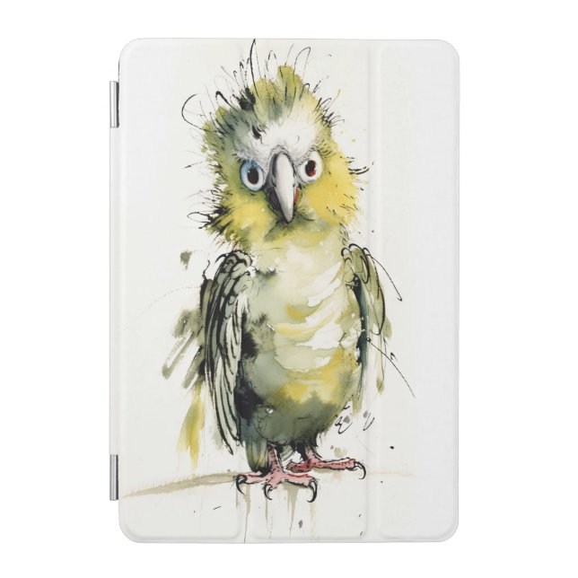 Loose Parrot iPad Mini Cover (Front)